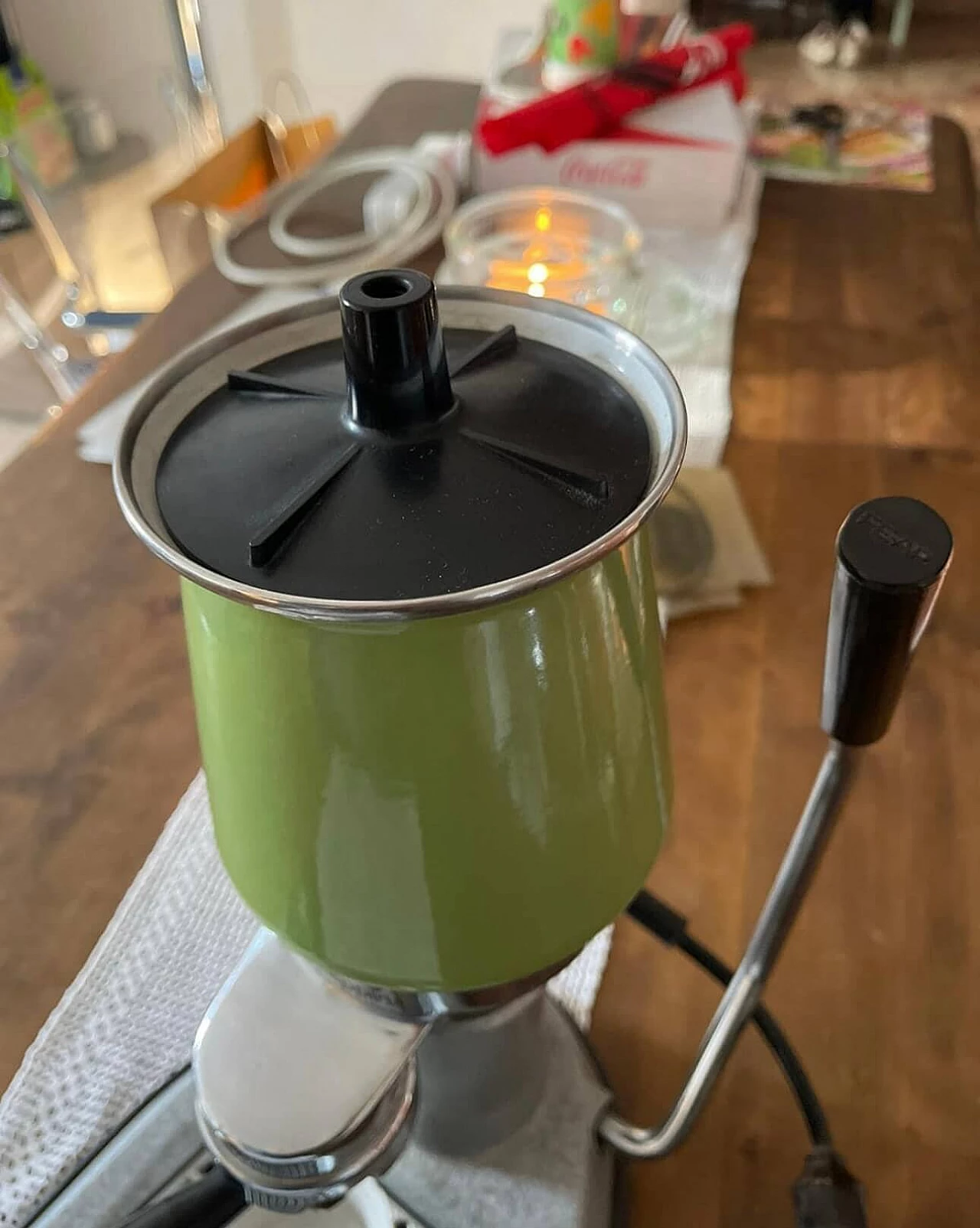 La Peppina Termomatica lever coffee machine by Fe-Ar, 1960s 6