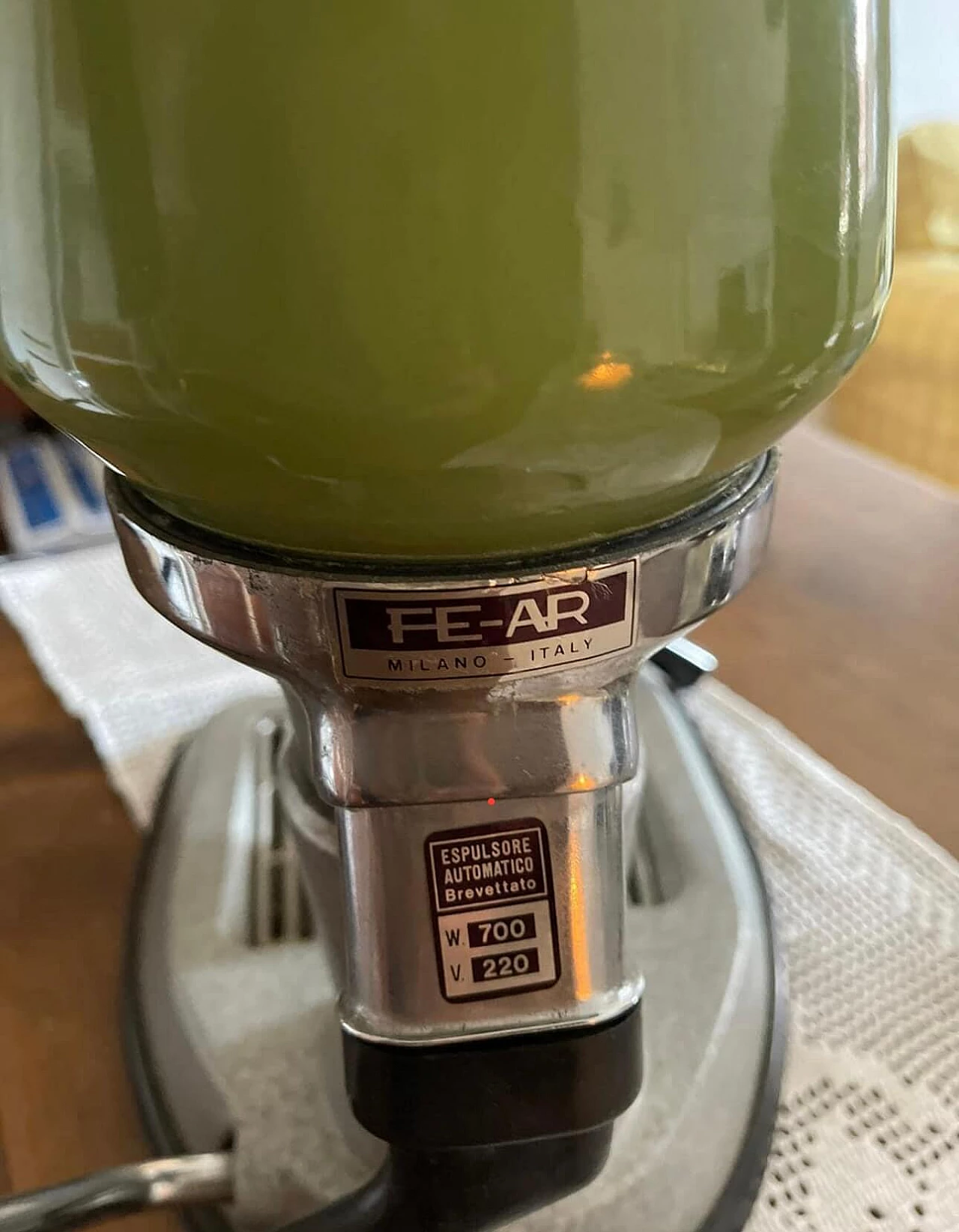 La Peppina Termomatica lever coffee machine by Fe-Ar, 1960s 12