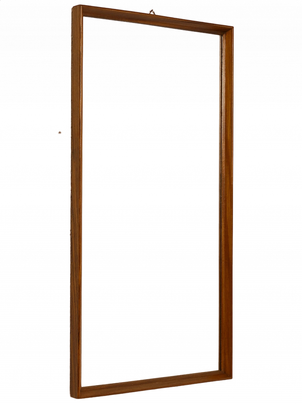 Rectangular teak mirror, 1960s 7