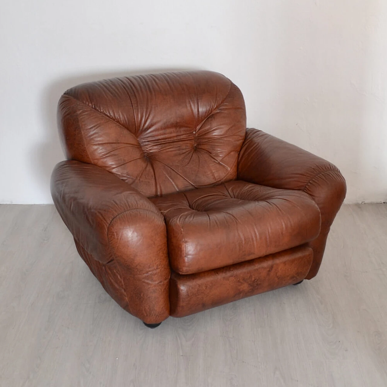 4 Bubble leather armchairs, 1970s 6