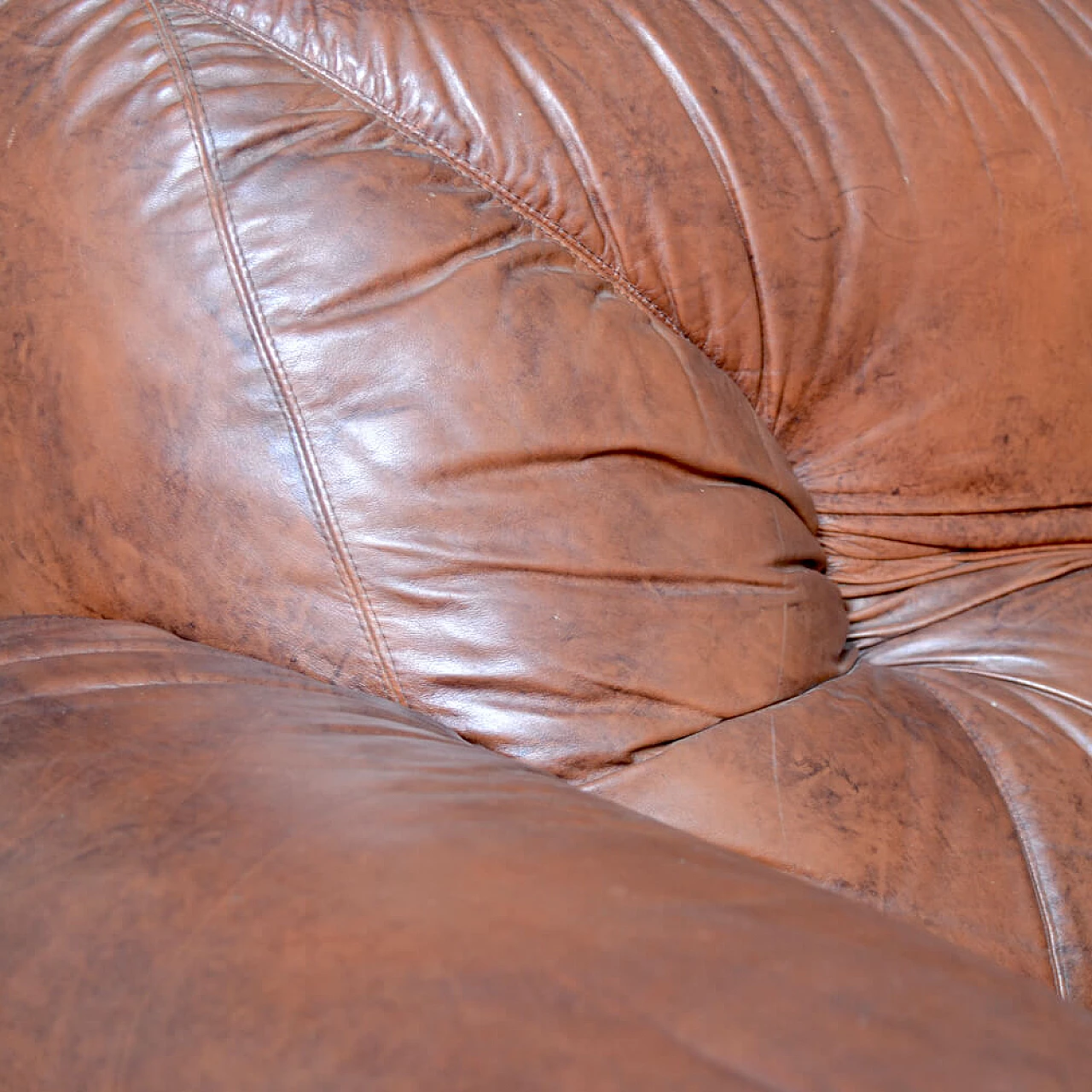 4 Bubble leather armchairs, 1970s 7