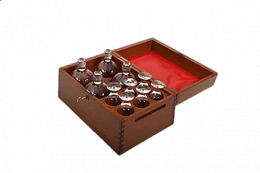 Scatola per liquori di Søren Willadsen & Holmegaard per Søren Willadsen Møbelfabrik, anni '60