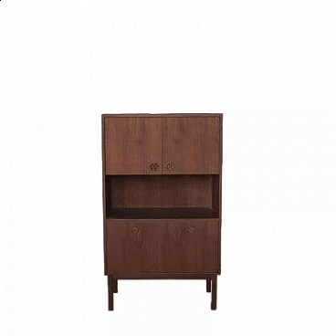 Walnut sideboard with storage cabinets by Peter Hvidt, 1960s