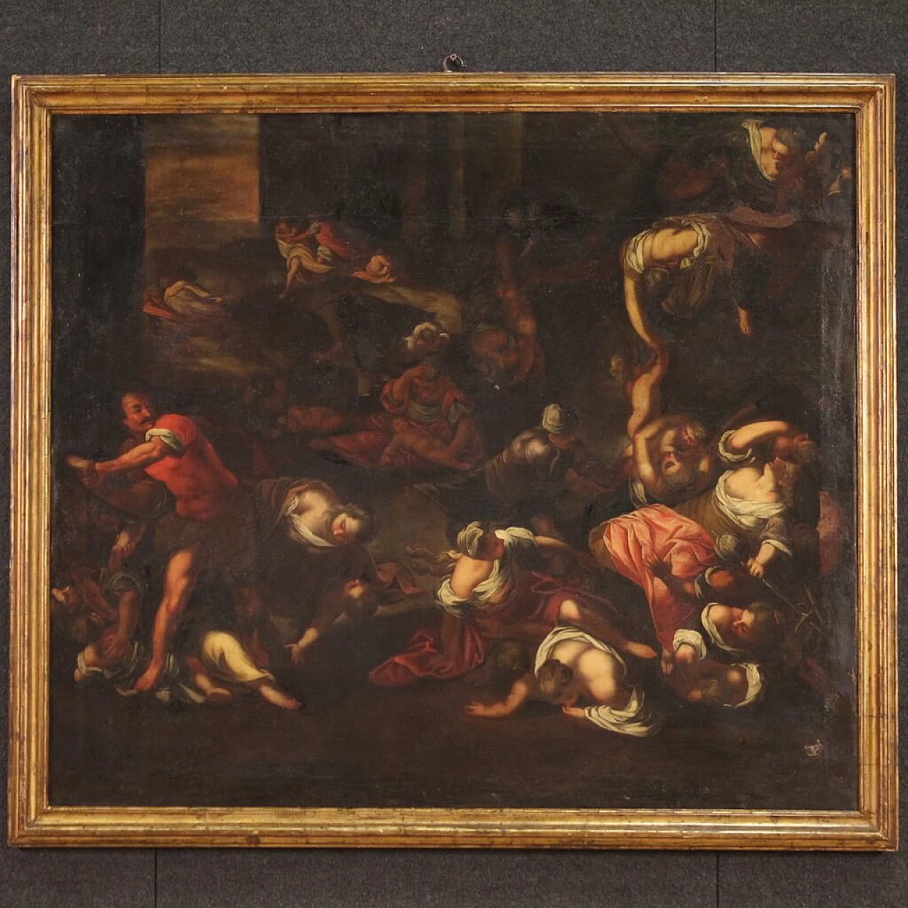The Massacre of the Innocents, oil on canvas, first half of the 17th century 1