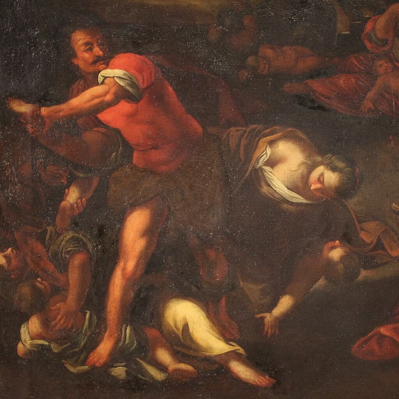 The Massacre of the Innocents, oil on canvas, first half of the 17th century 10