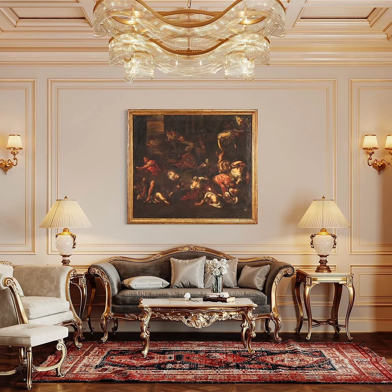 The Massacre of the Innocents, oil on canvas, first half of the 17th century 14