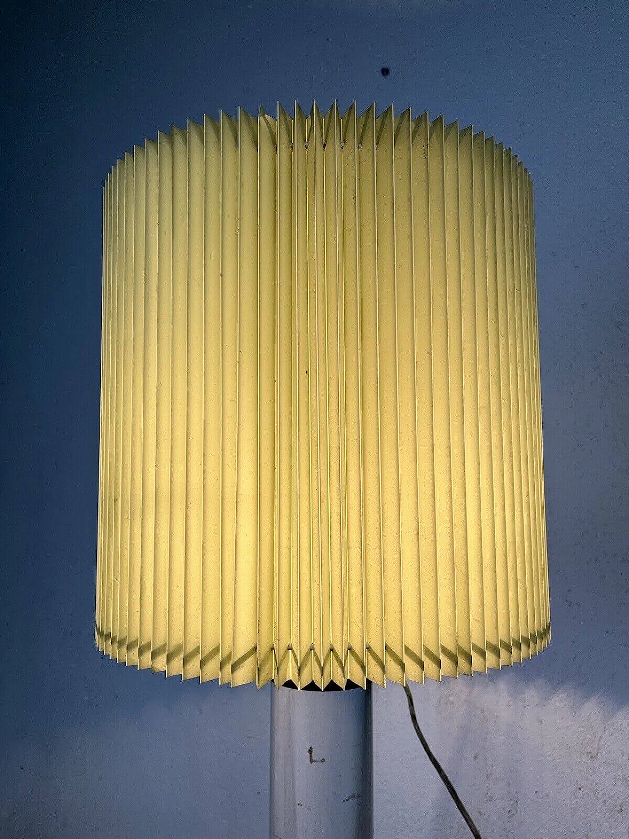 Plexiglass and marble table lamp, 1960s 3