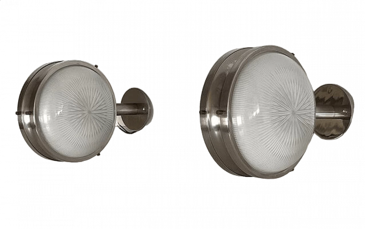 Coppia di lampade da parete Gamma di Sergio Mazza per Artemide Italy, anni '60 18