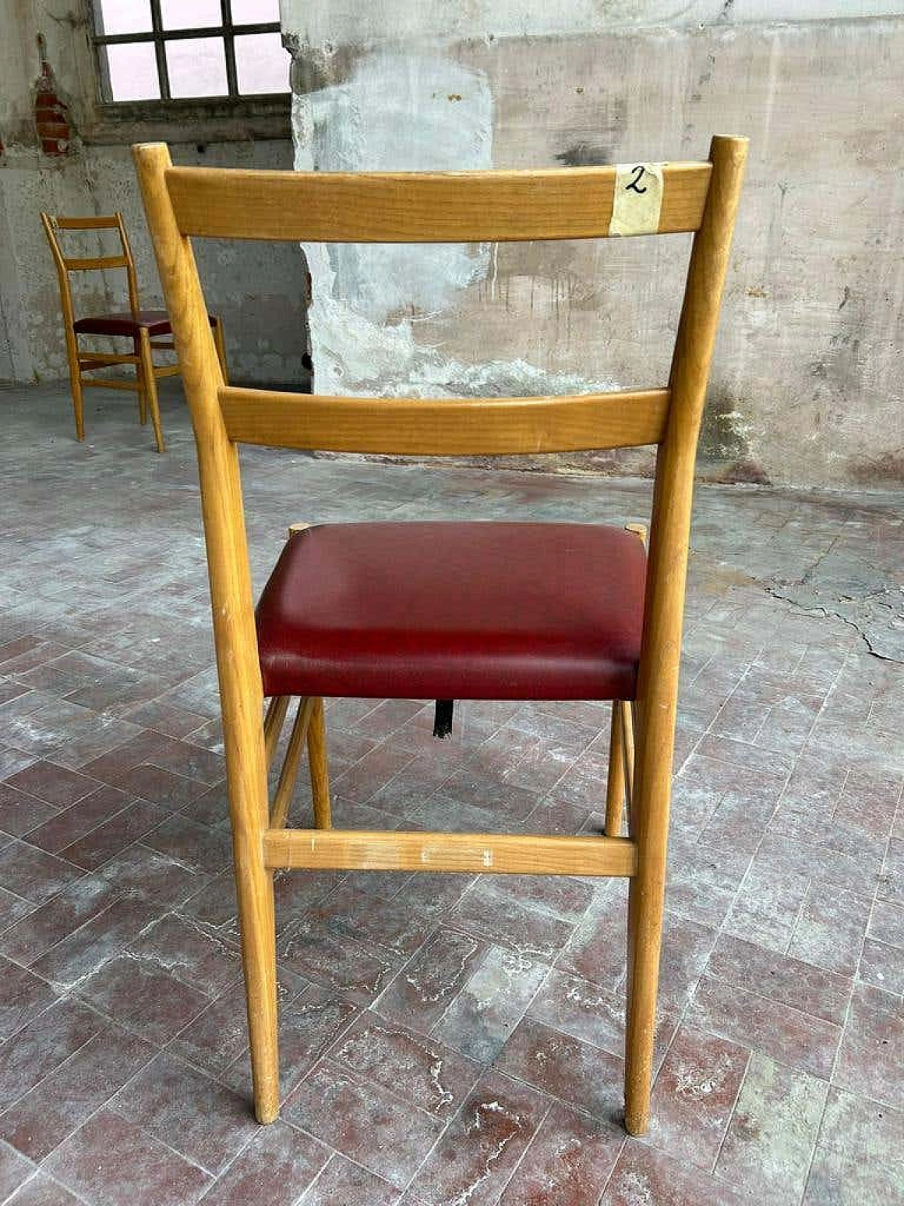 Leggera chair by Gio Ponti for Cassina, 1970s 8