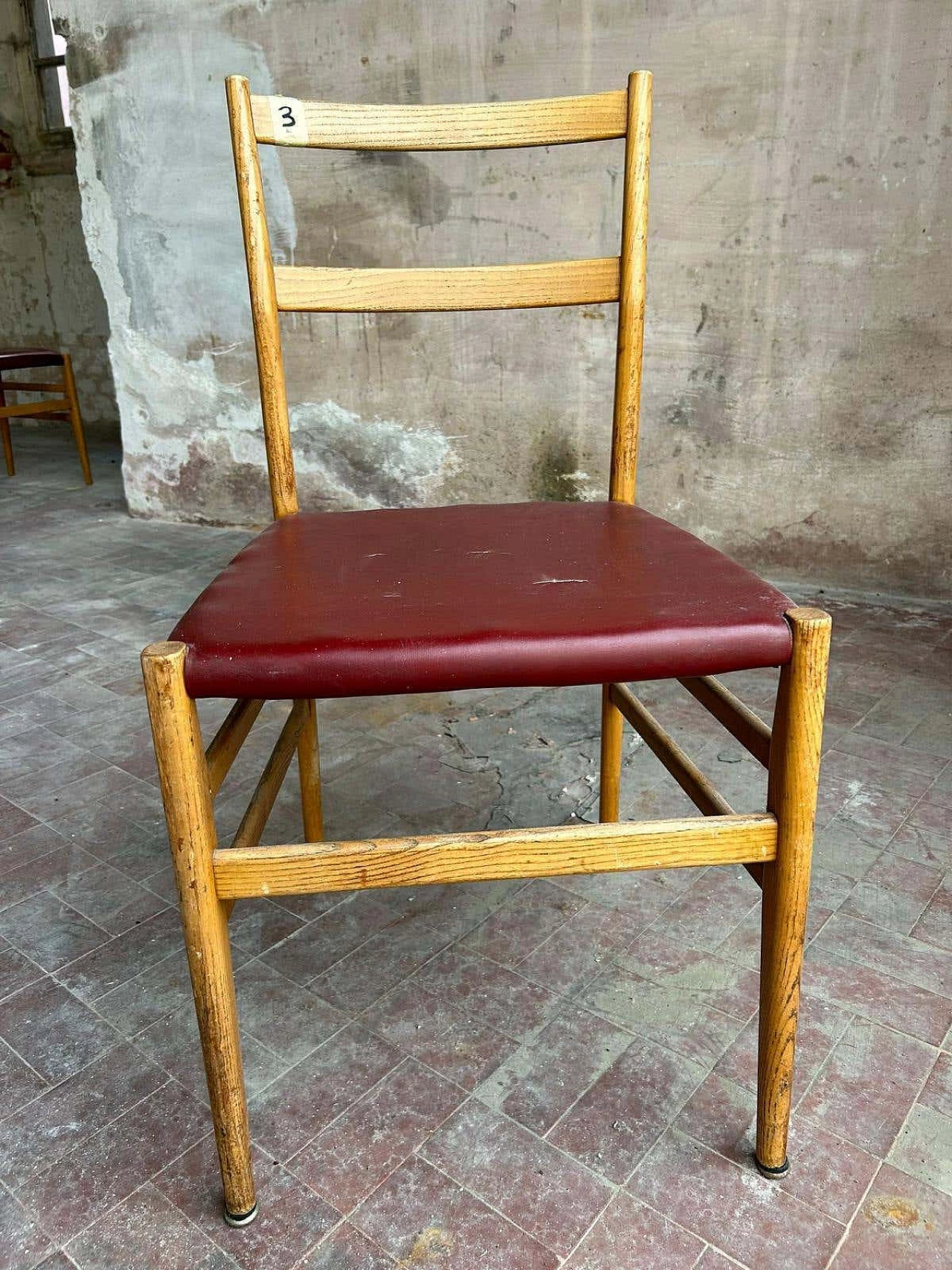 Sedia Leggera di Gio Ponti per Cassina, anni '70 9