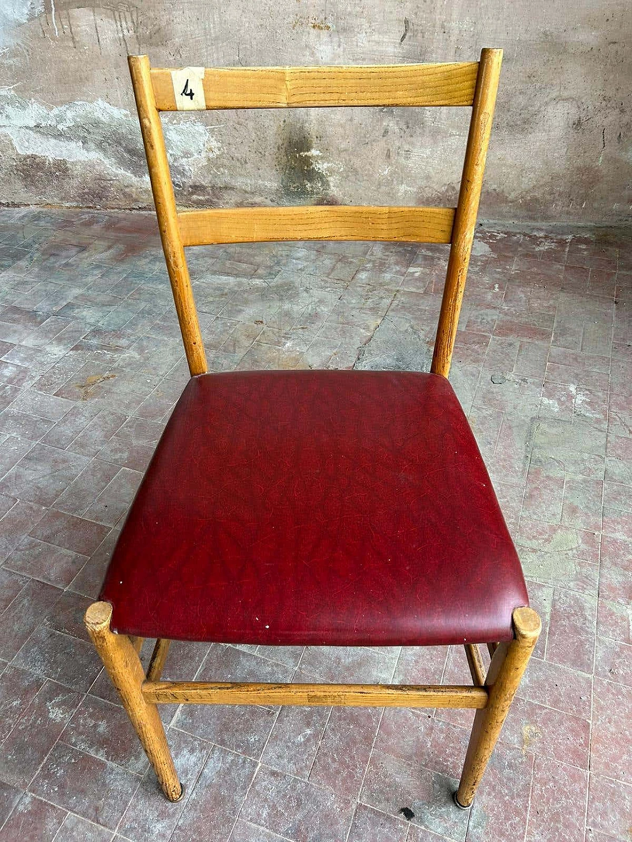 Leggera chair by Gio Ponti for Cassina, 1970s 11