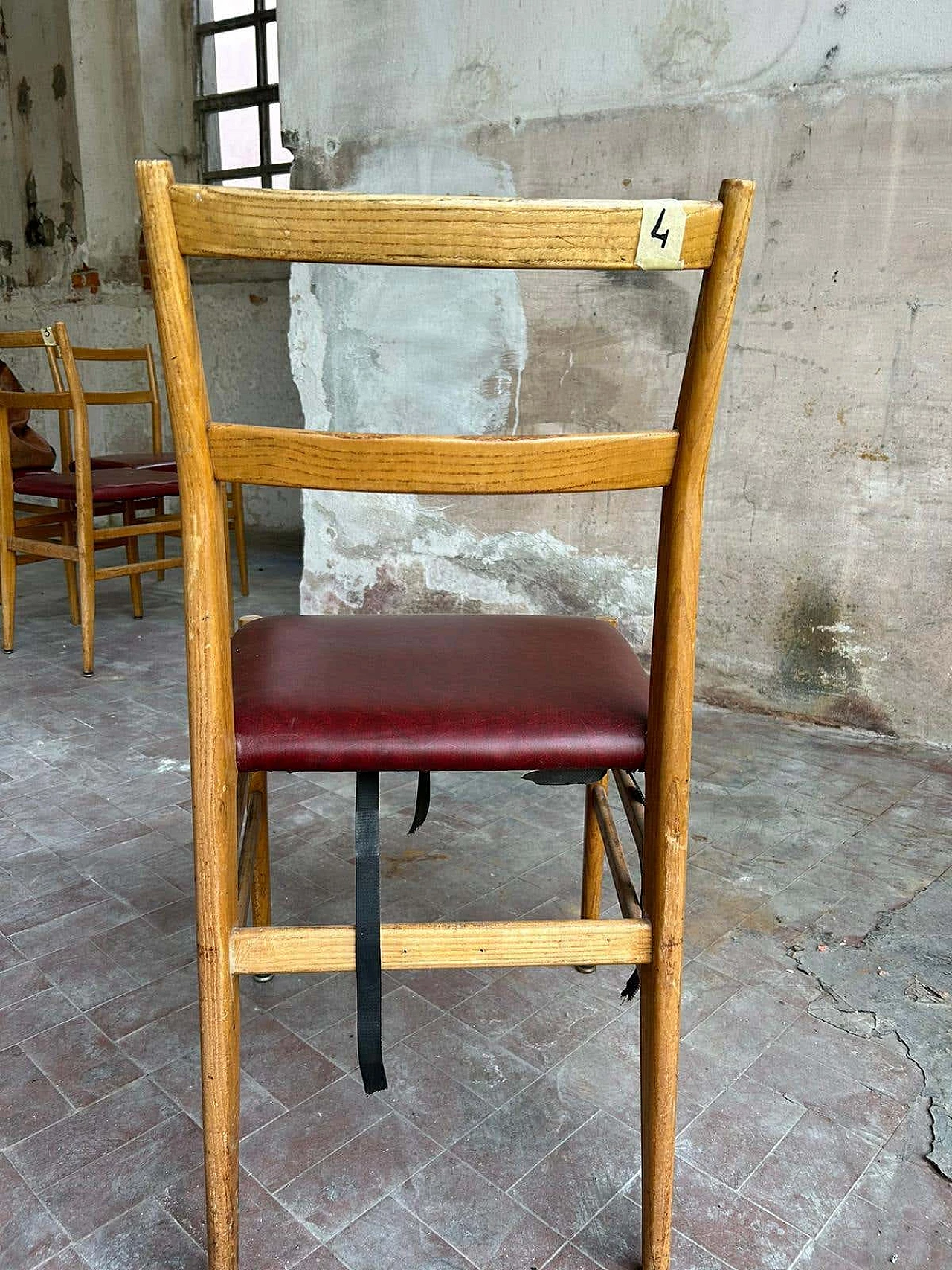 Sedia Leggera di Gio Ponti per Cassina, anni '70 13