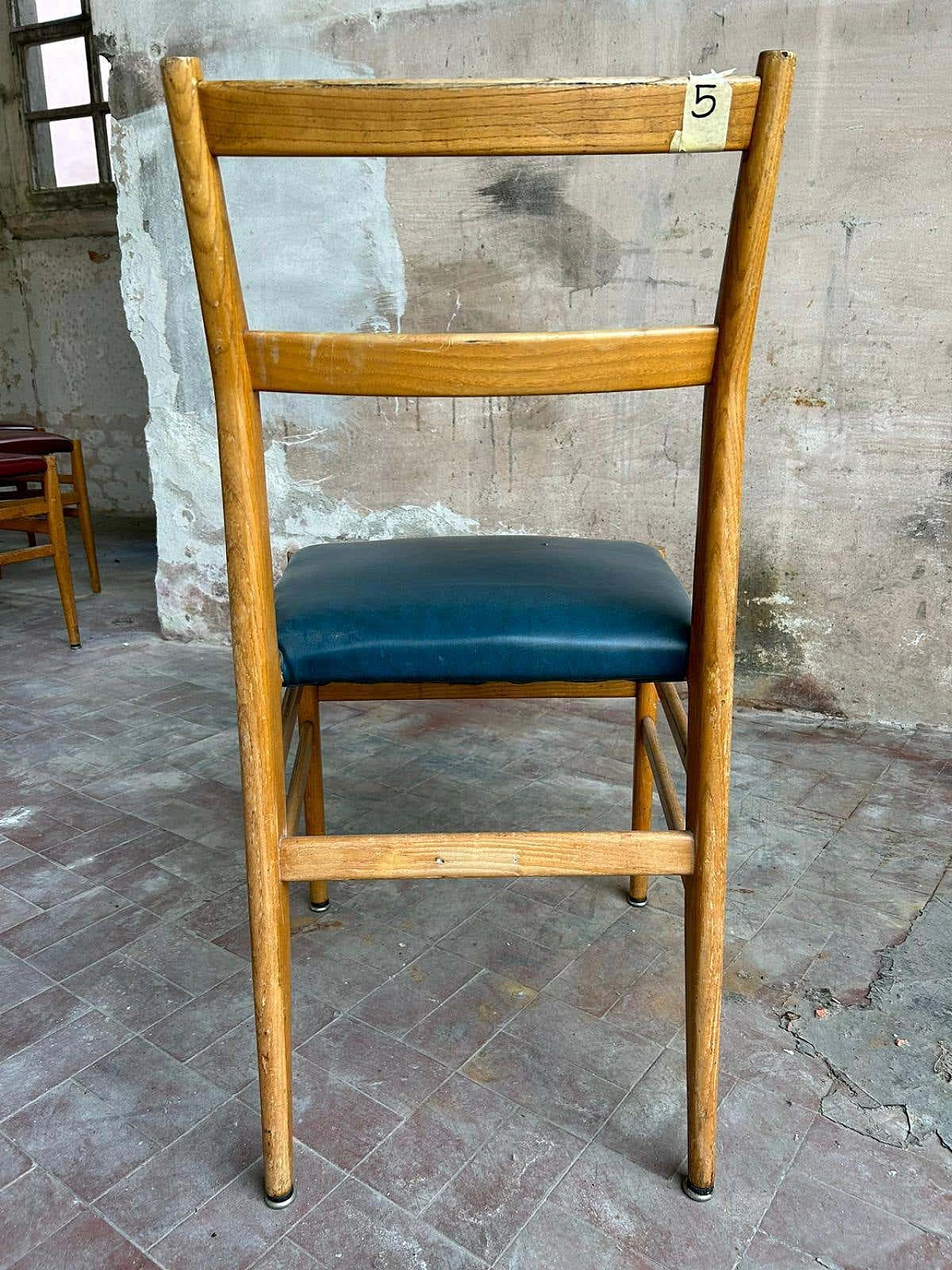 Sedia Leggera di Gio Ponti per Cassina, anni '70 15