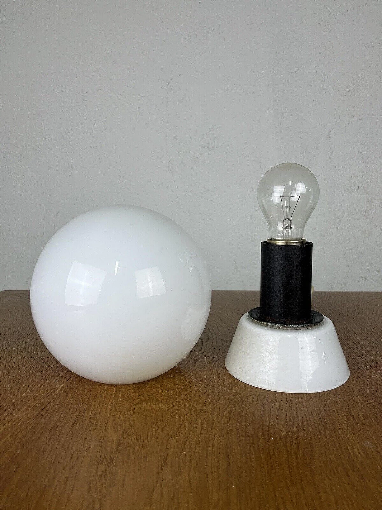 Vistosi Murano glass table lamp, 1970s 9