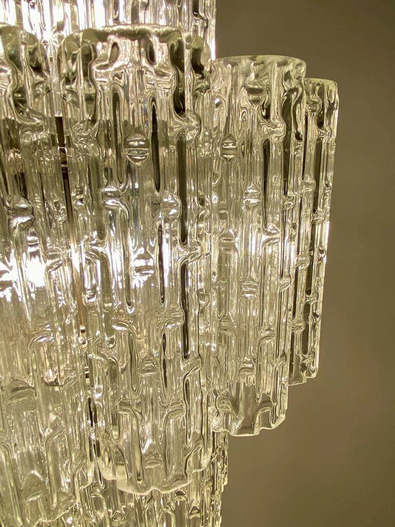 Corteccia chandelier by Toni Zuccheri for Venini, 1960s 7