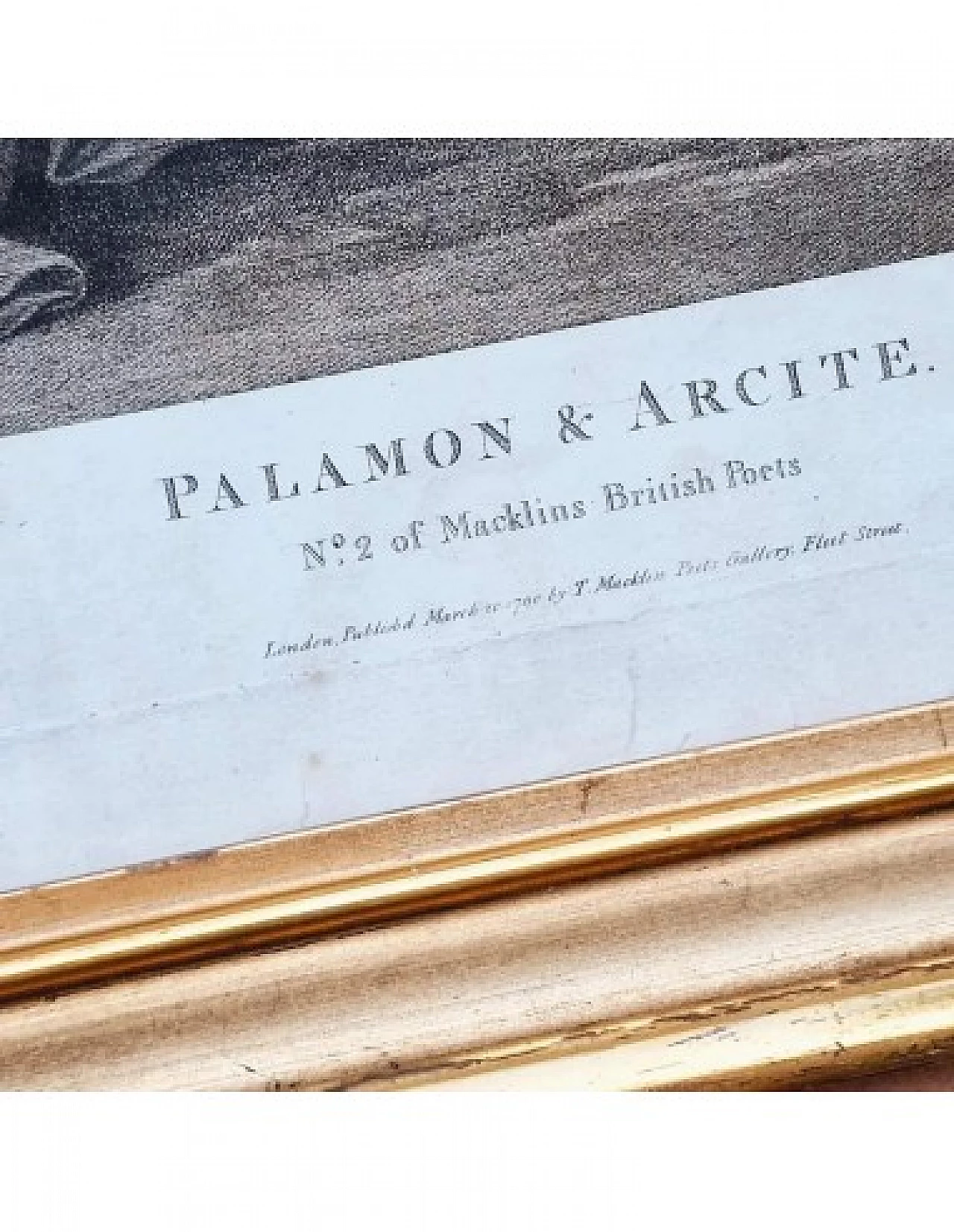 Palamone e Arcite, incisione di Francesco Bartolozzi, '700 4