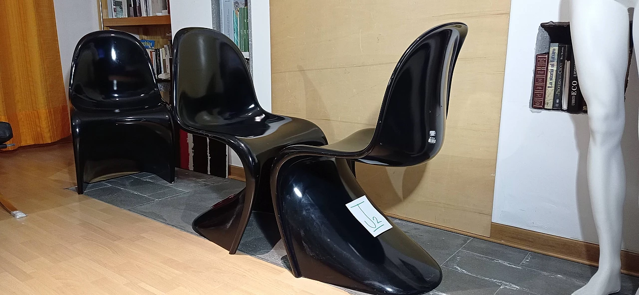 Coppia di sedie Panton Chair di Verner Panton per Vitra, 1989 153