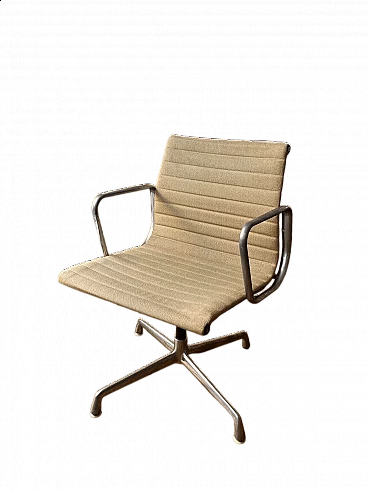 Sedia da ufficio EA-108 in tessuto Hopsak di Charles Eames per Vitra, anni '70