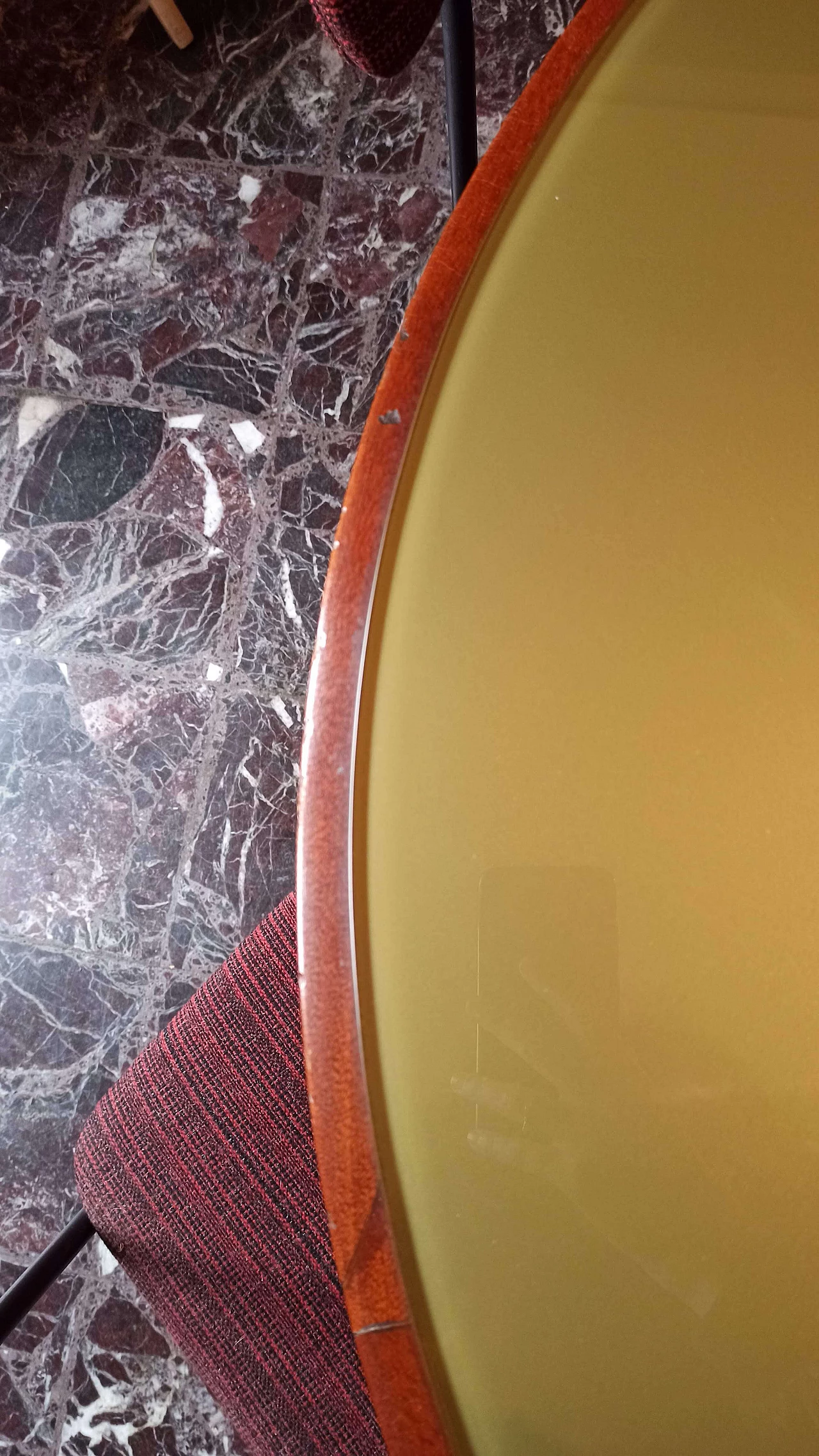 6 Sedie e tavolo ovale, anni '60 13