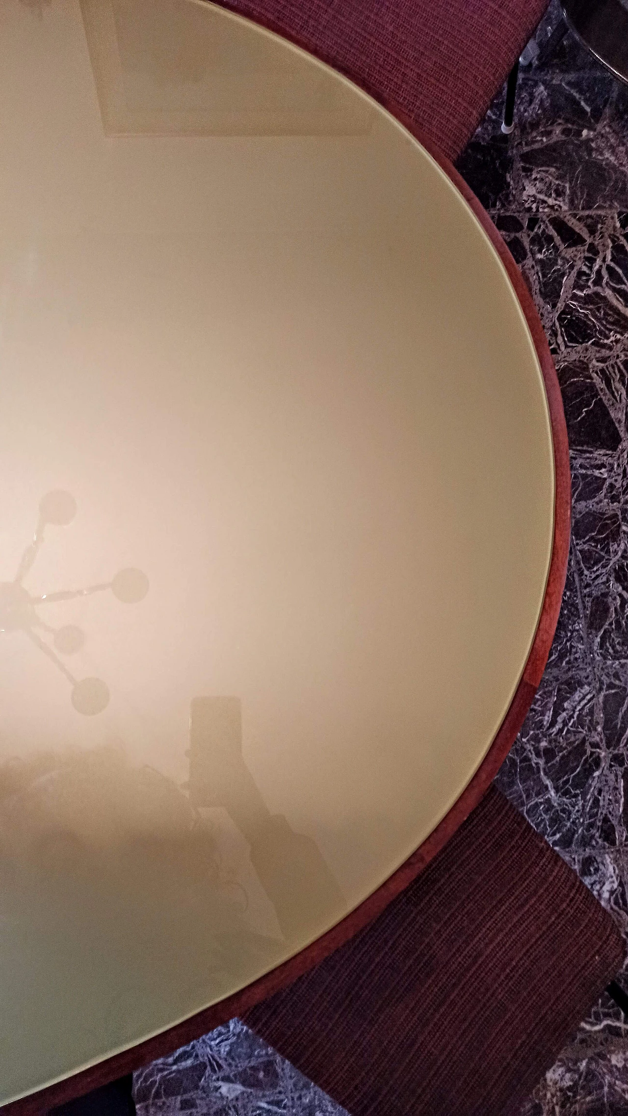 6 Sedie e tavolo ovale, anni '60 15