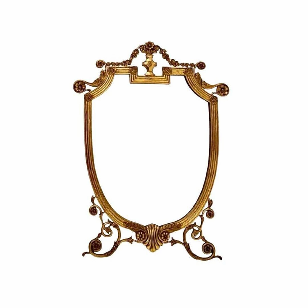 Brass table mirror, 1920s 3