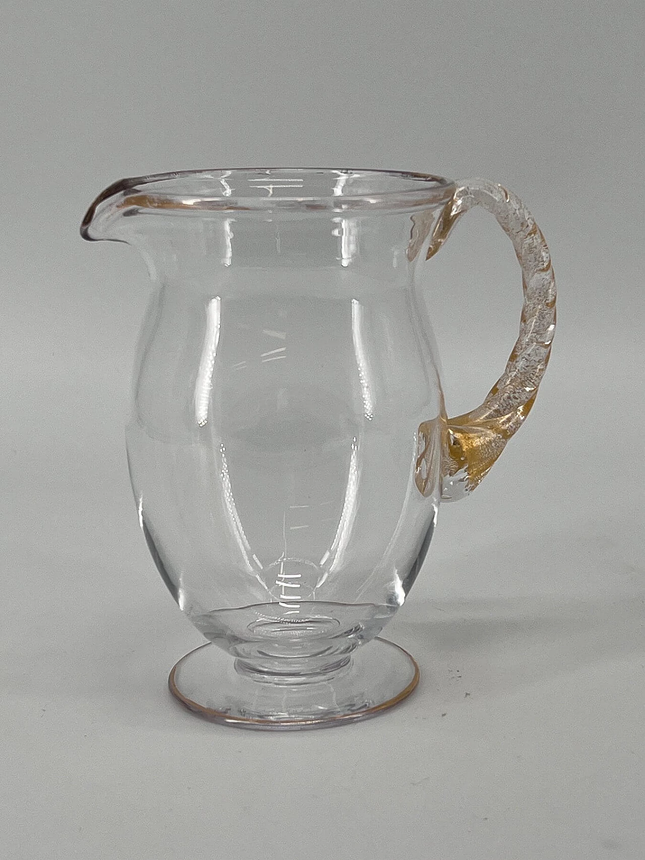 6 Bicchieri e caraffa in vetro di Murano di Nason e Moretti, anni '90 3