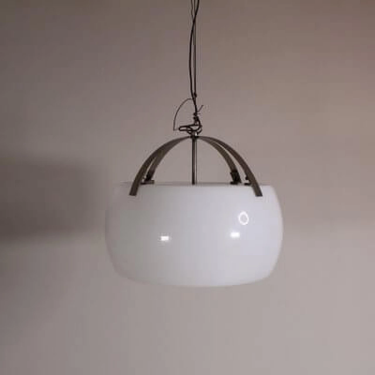 Omega hanging lamp by Vico Magistretti for Artemide, 1960s 1