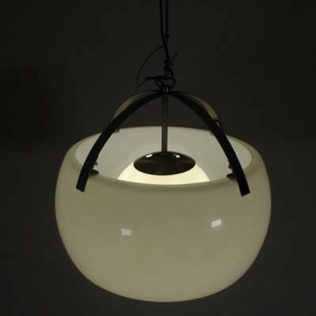 Omega hanging lamp by Vico Magistretti for Artemide, 1960s 2