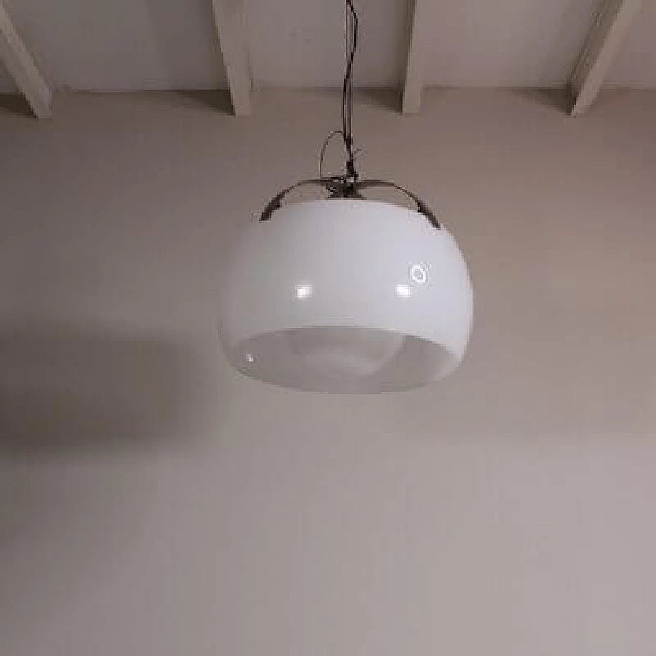 Omega hanging lamp by Vico Magistretti for Artemide, 1960s 5