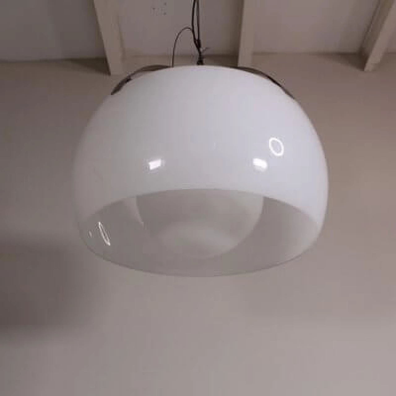 Omega hanging lamp by Vico Magistretti for Artemide, 1960s 6