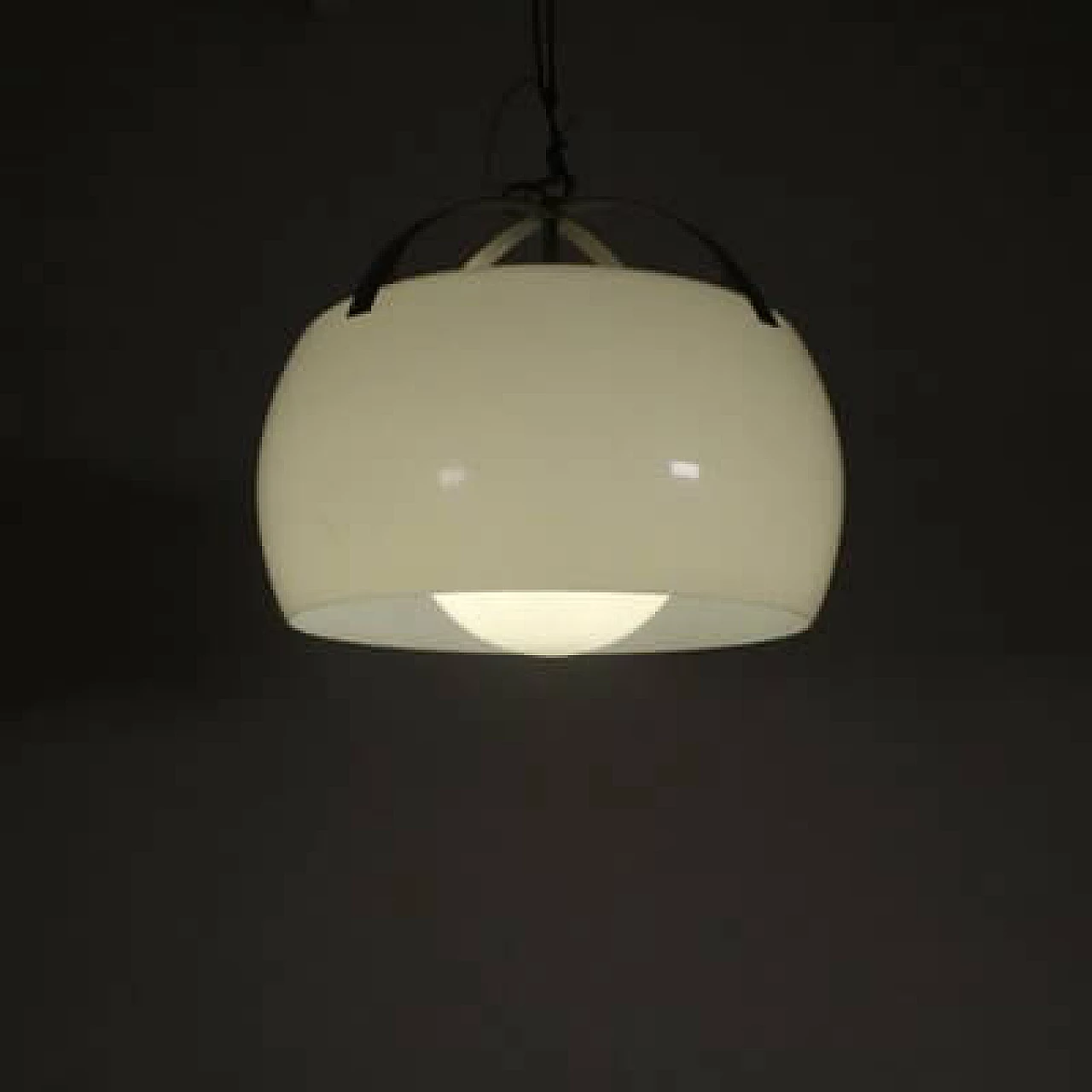 Omega hanging lamp by Vico Magistretti for Artemide, 1960s 9