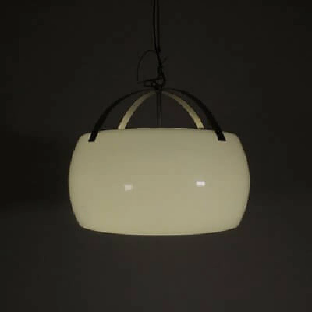 Omega hanging lamp by Vico Magistretti for Artemide, 1960s 10