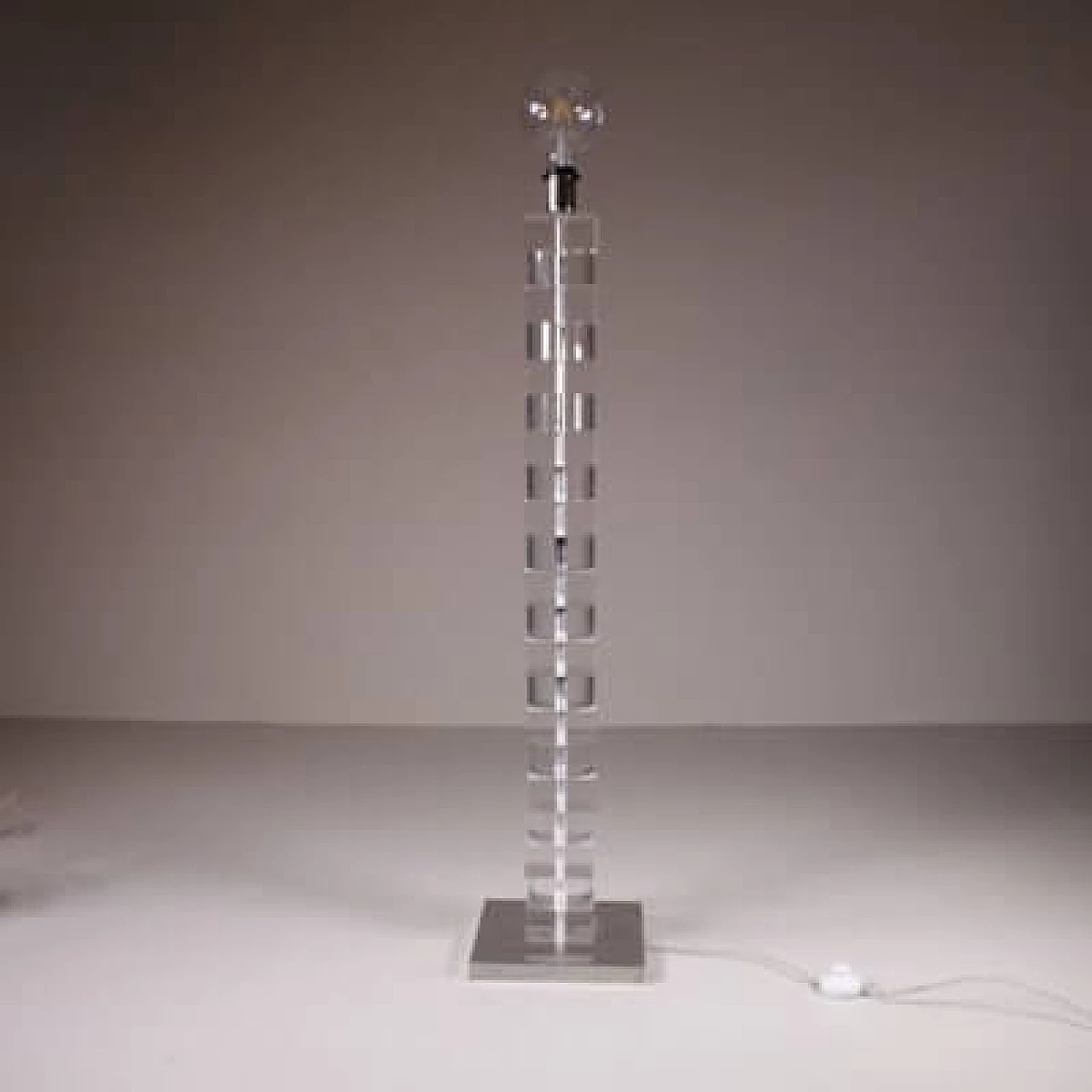 Plastic floor lamp, 1970s 1