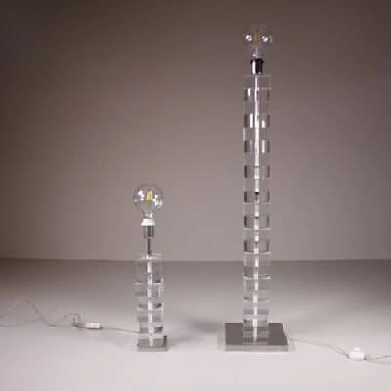 Plastic floor lamp, 1970s 3