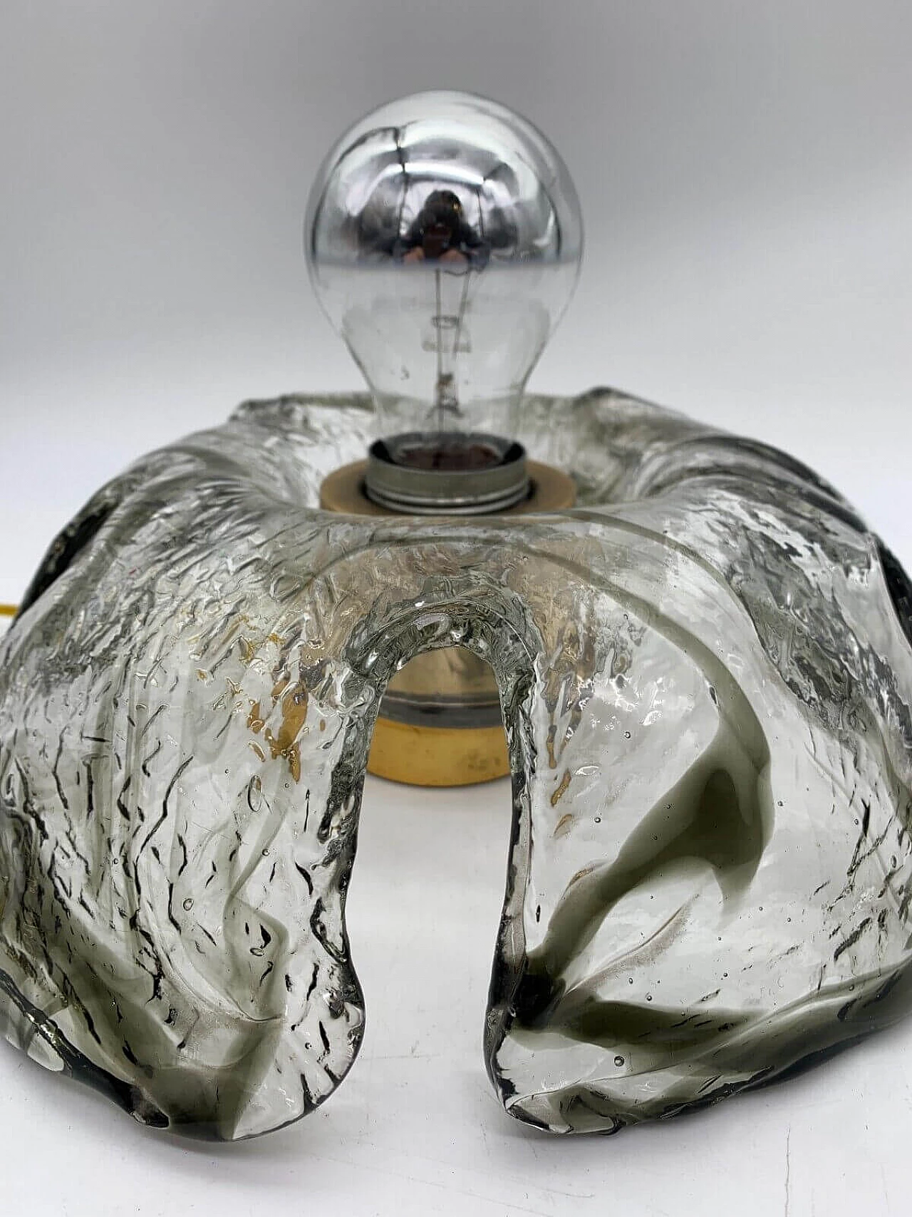 Pair of La Murrina Murano glass flower sconces, 1970s 5