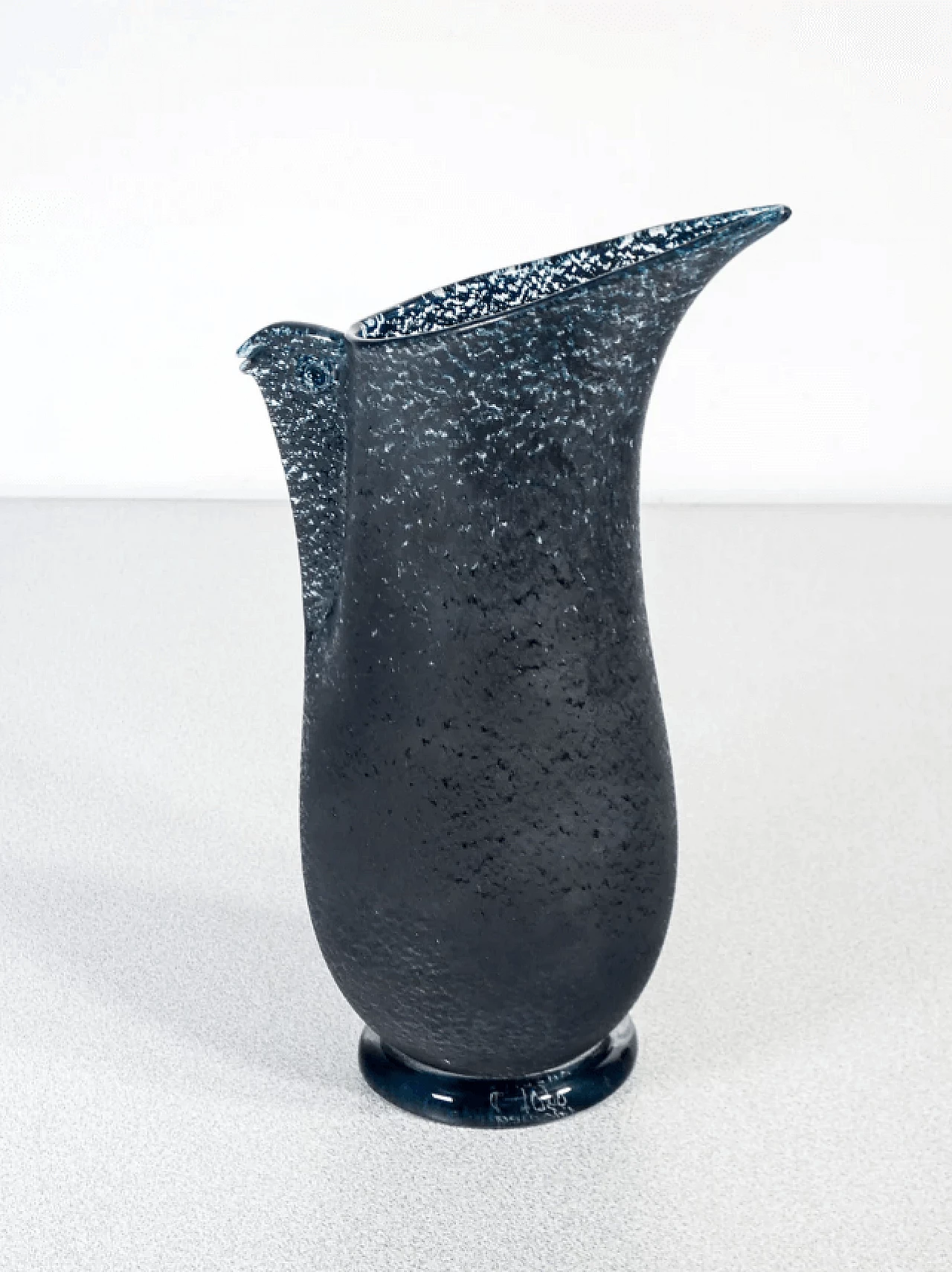 Blown and etched glass vase from the Barbarian series, 1950s 4