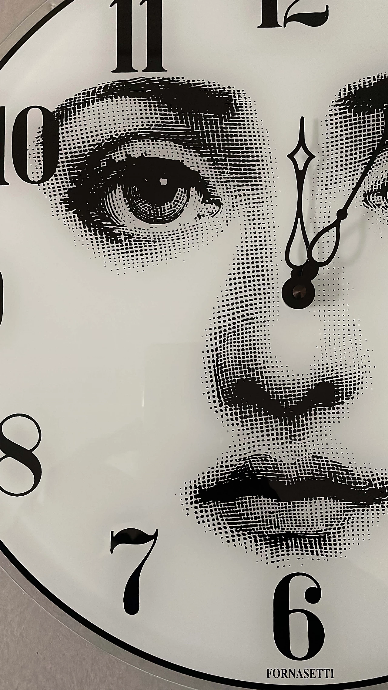 Lina Cavalieri wall clock by Piero Fornasetti 5