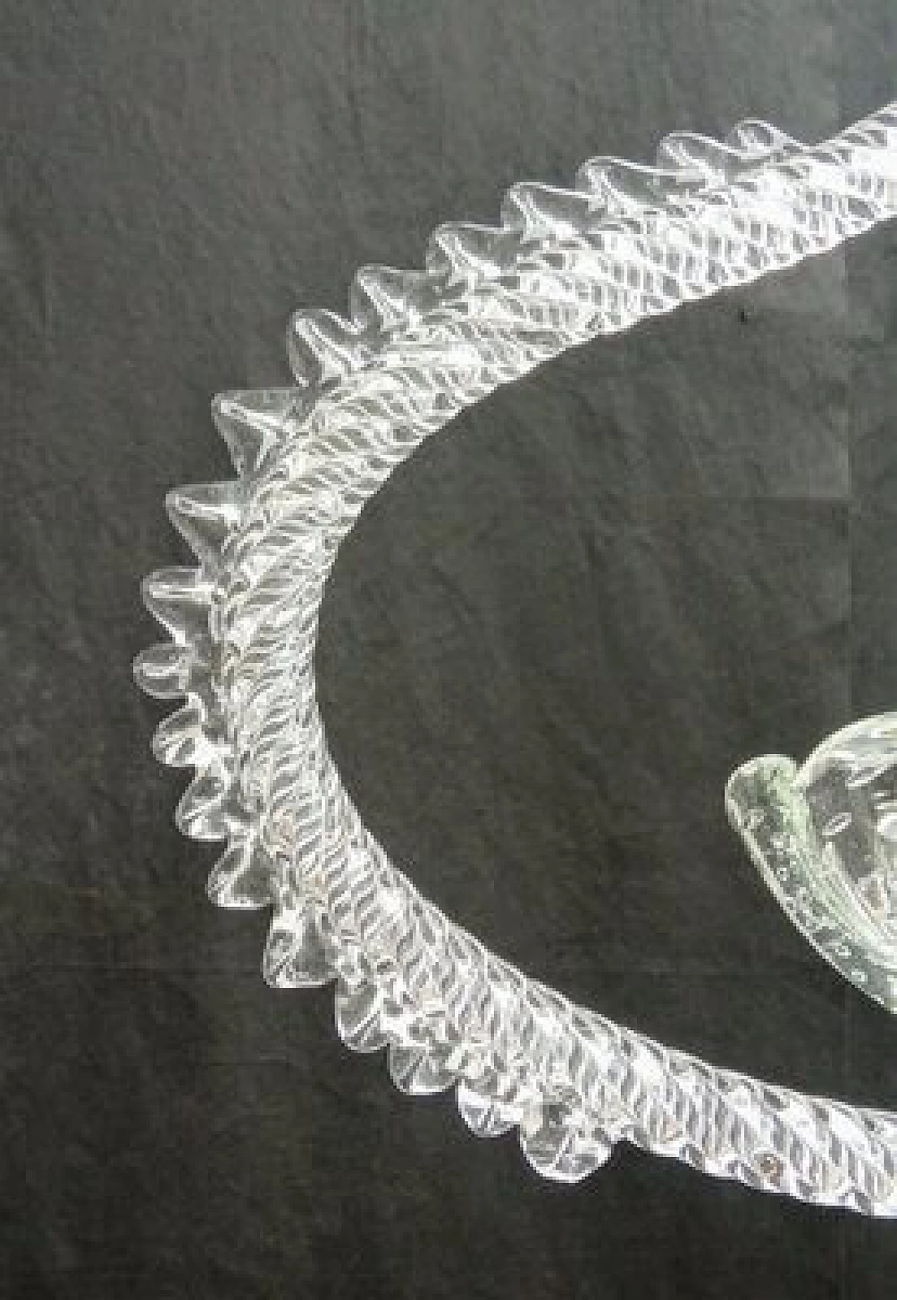 Handmade Murano glass chandelier by Barovier & Toso, 1950s 10