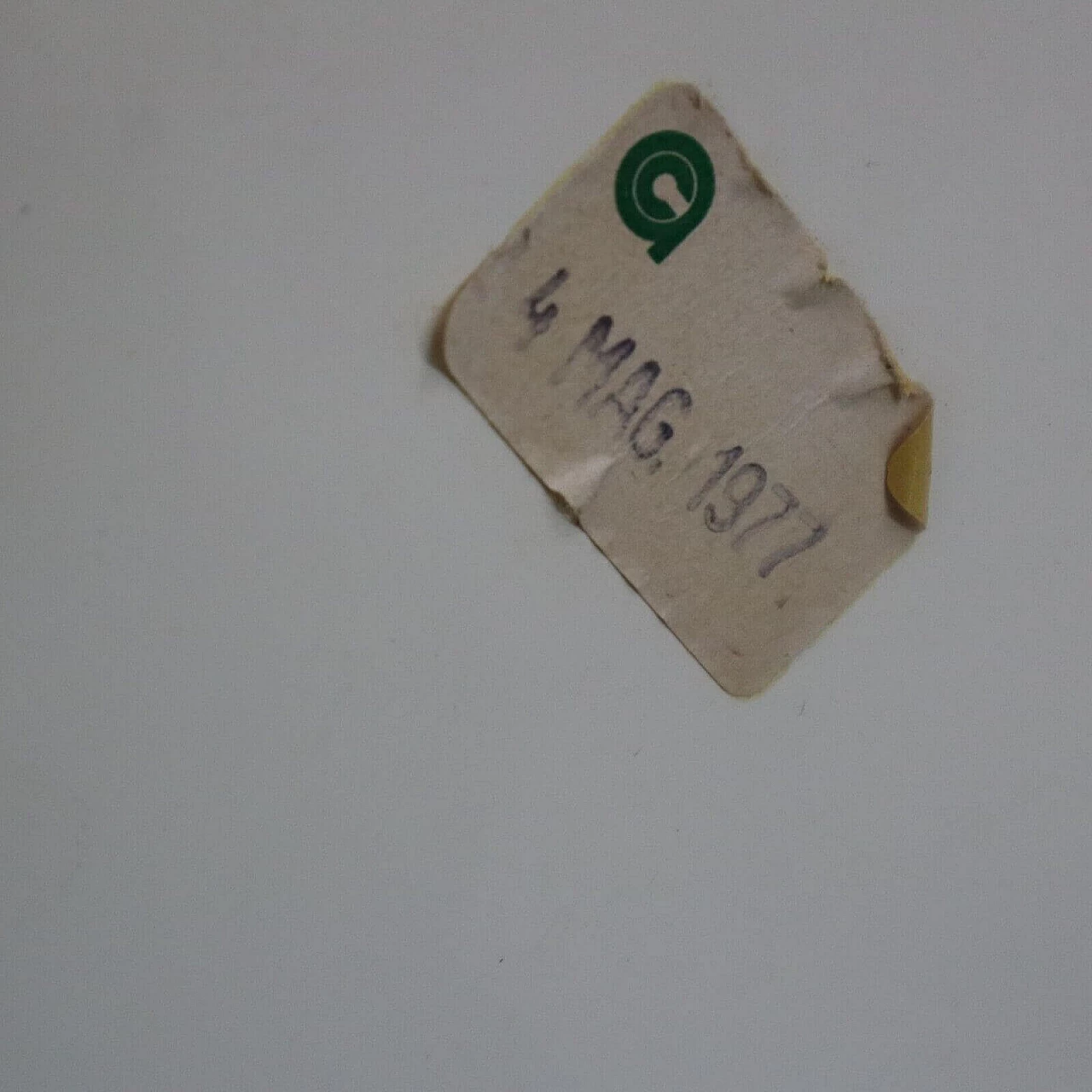 Specchio geometrico di Artistica Cristallo, anni '70 1