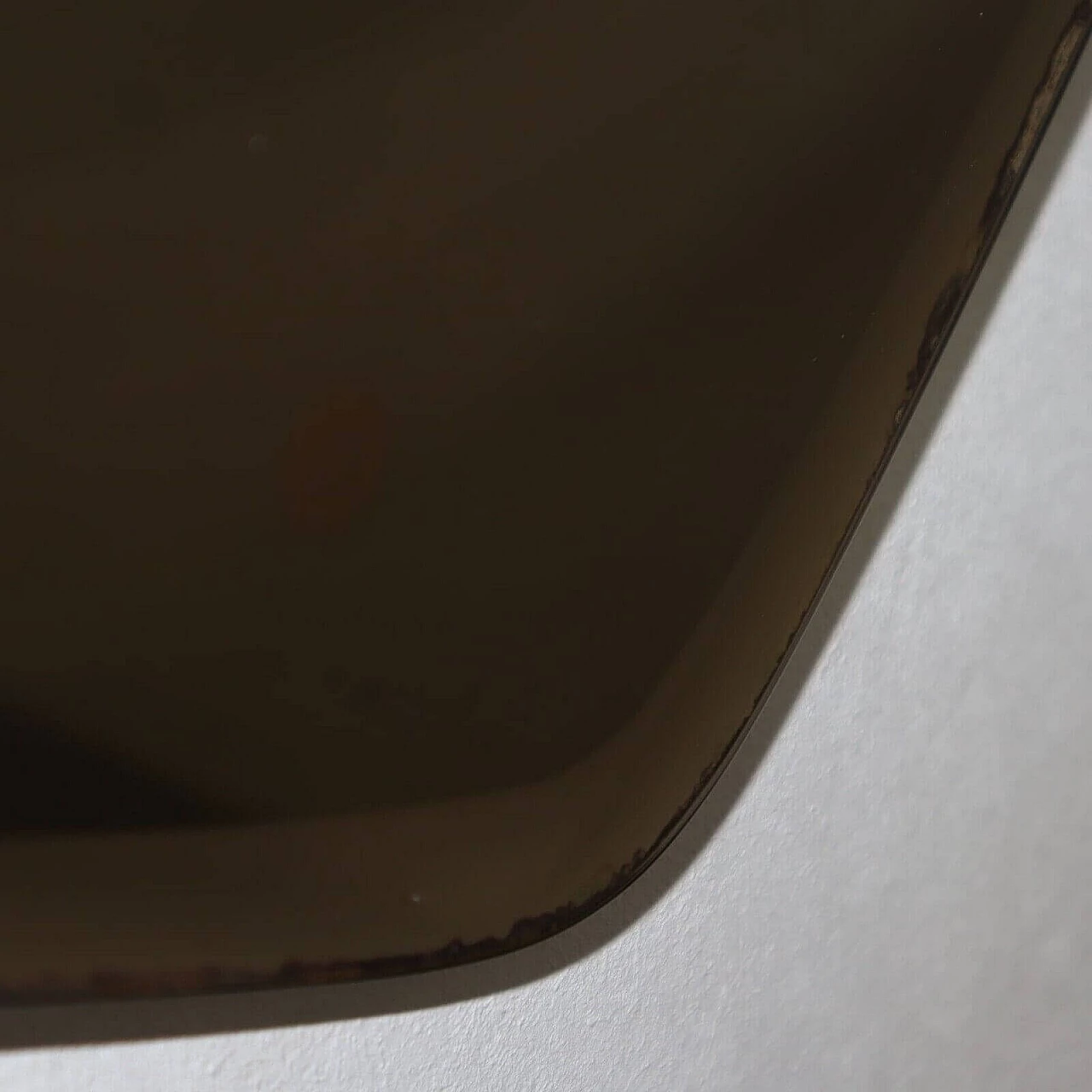 Specchio geometrico di Artistica Cristallo, anni '70 3