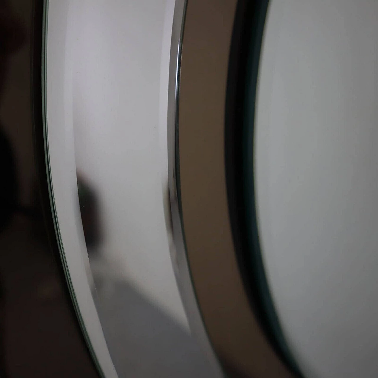 Specchio geometrico di Artistica Cristallo, anni '70 6