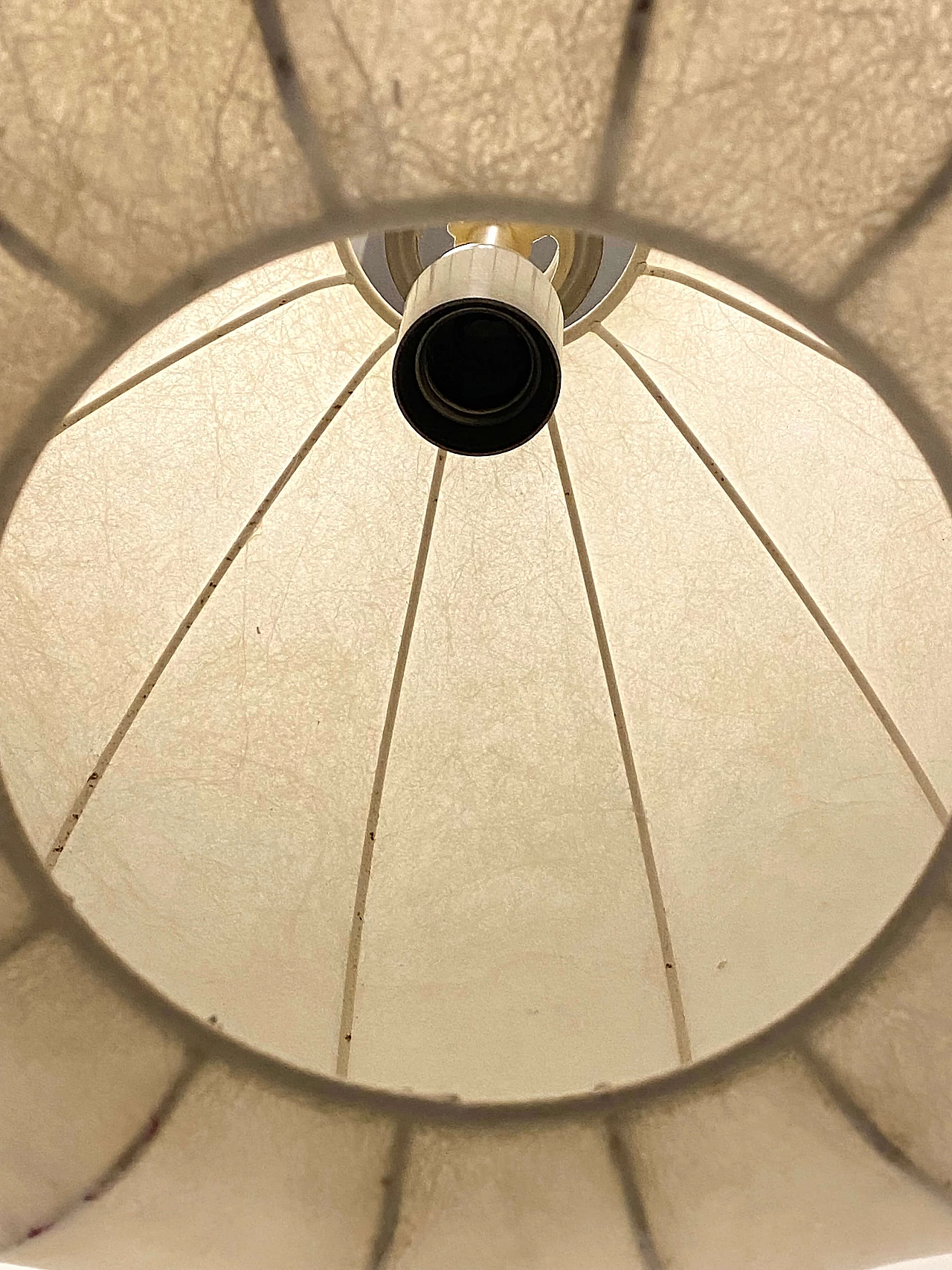 Cocoon hanging lamp, 1970s 5