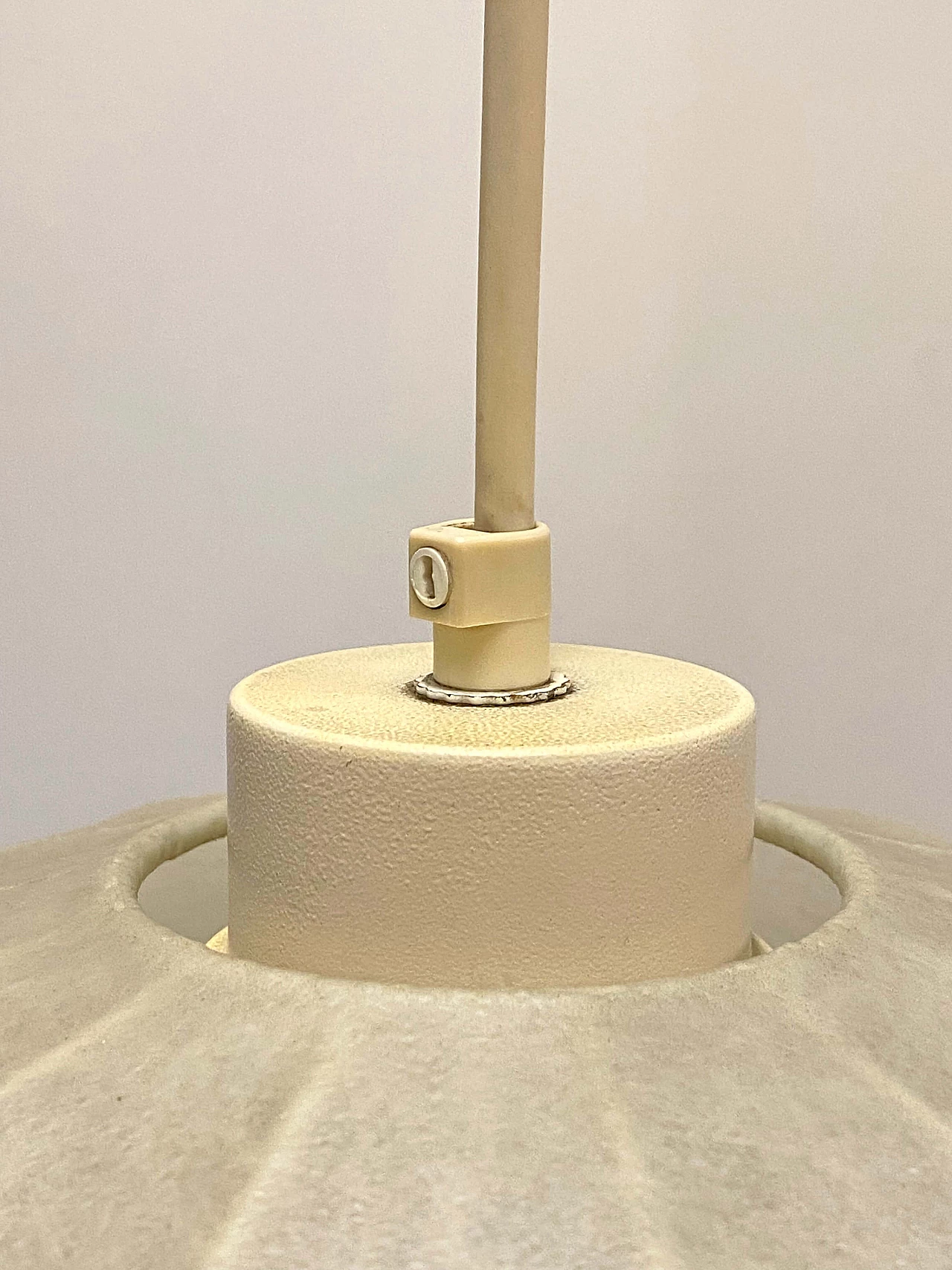 Cocoon hanging lamp, 1970s 8