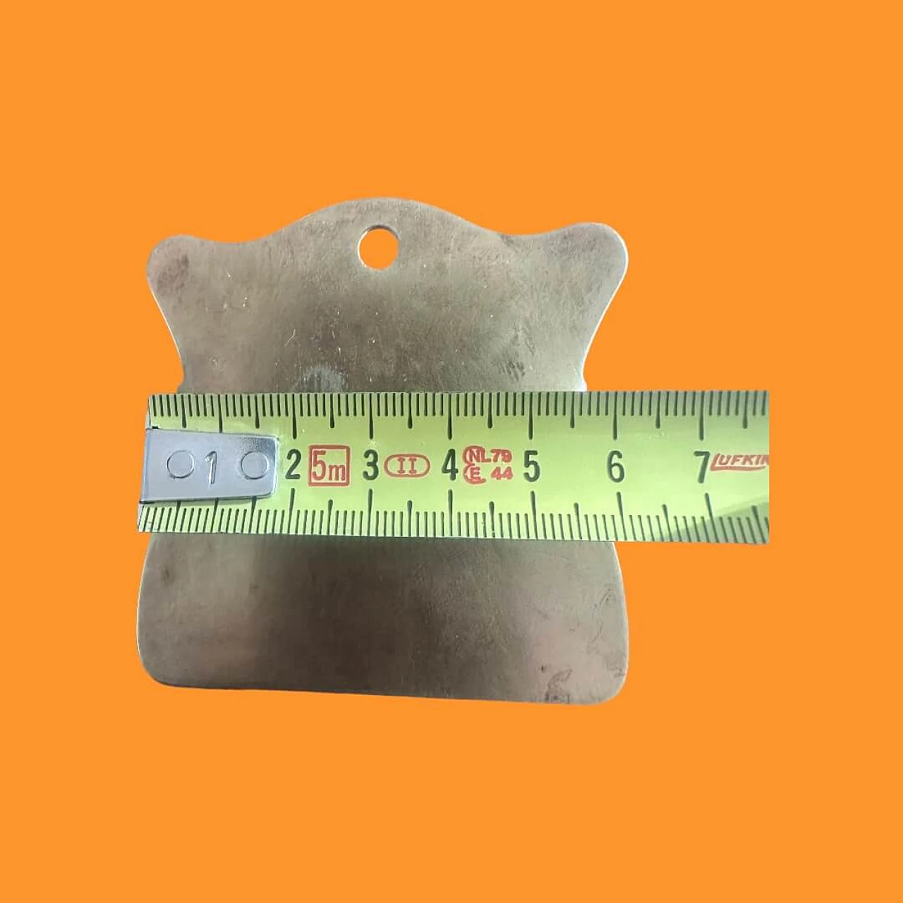 Pinza fermacarte in ottone, inizio '900 3