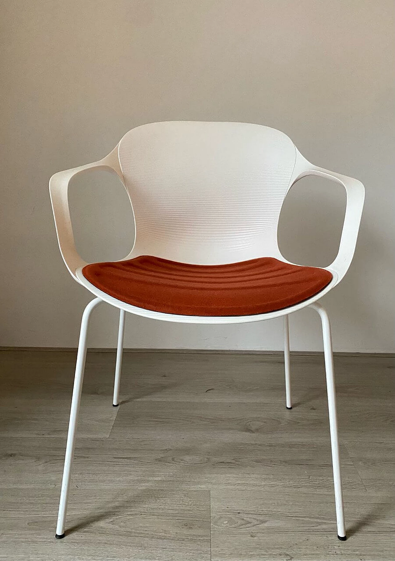 6 NAP stackable armchairs by Kasper Salto for Fritz Hansen 5