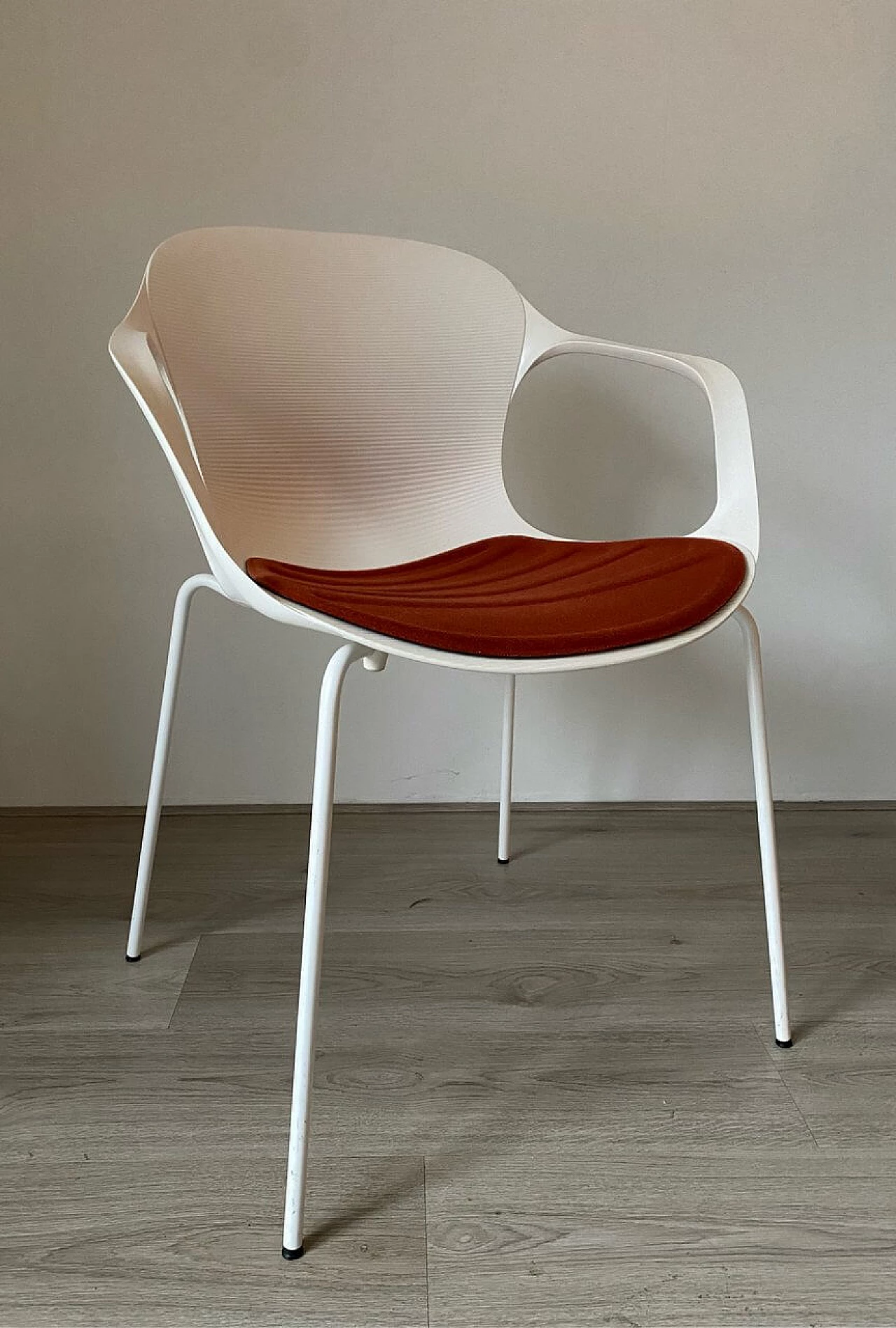 6 NAP stackable armchairs by Kasper Salto for Fritz Hansen 7