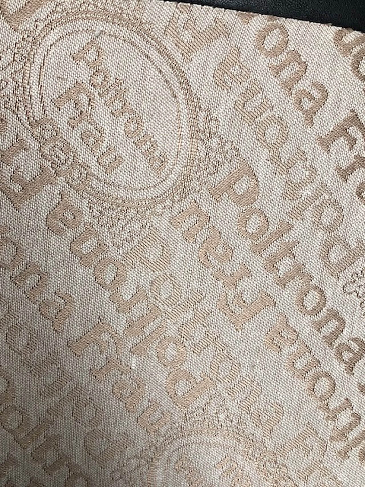 Coppia di divani Socrate in pelle nera di Poltrona Frau 5