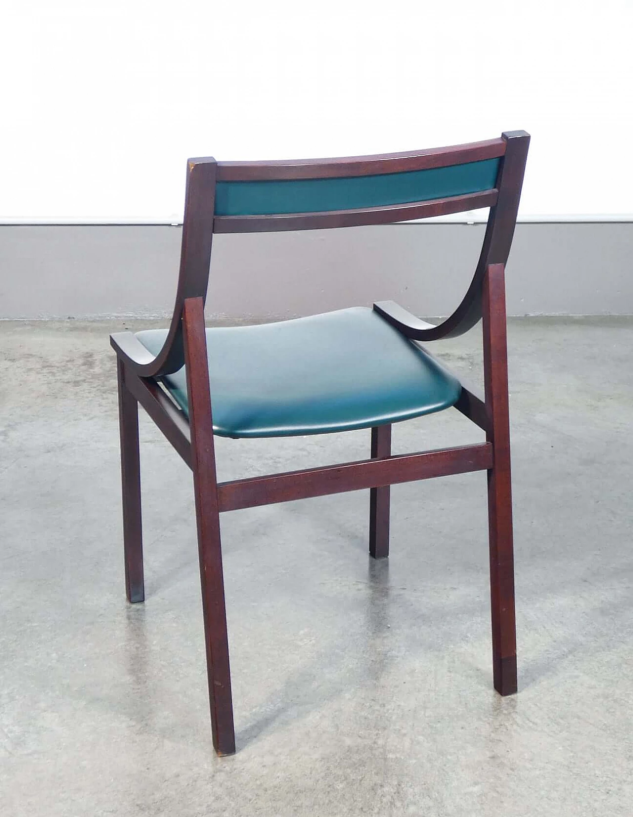 4 Wooden chairs by Carlo De Carli for Sormani, 1960s 4
