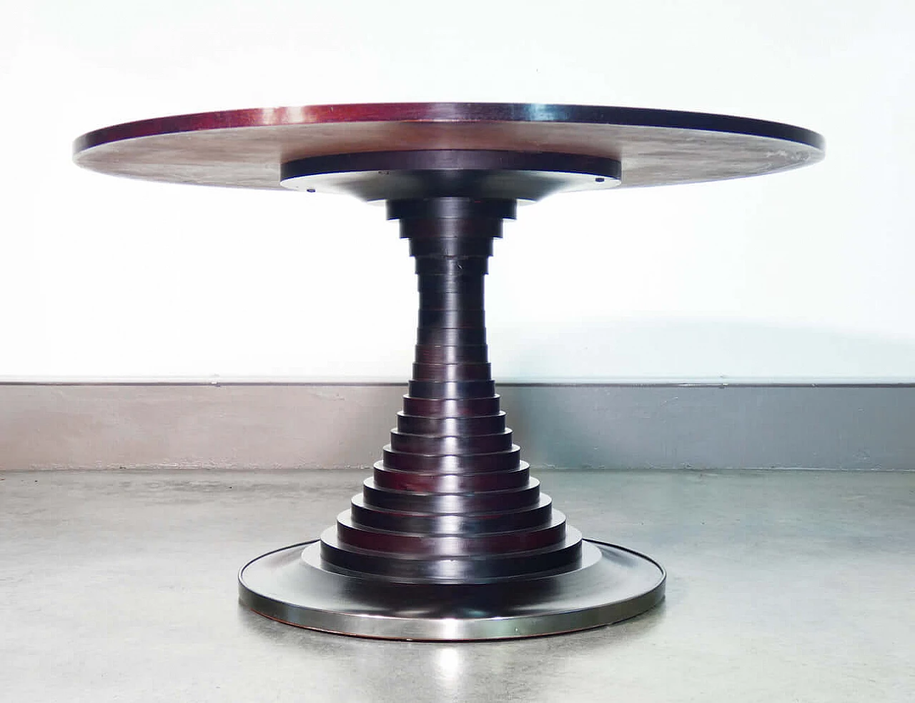Wooden table 180 by Carlo De Carli for Sormani, 1960s 4