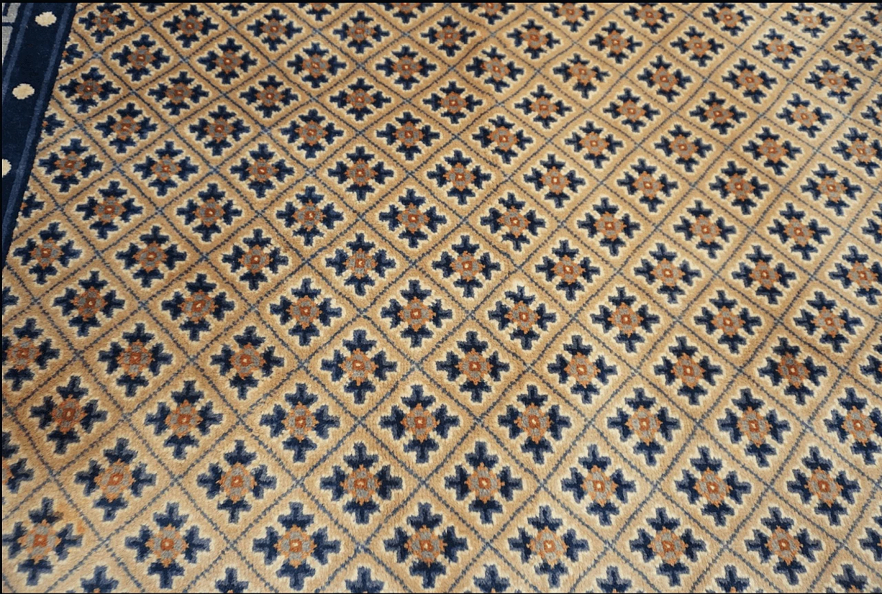 Tappeto cinese in lana tessuto a mano, anni '50 13